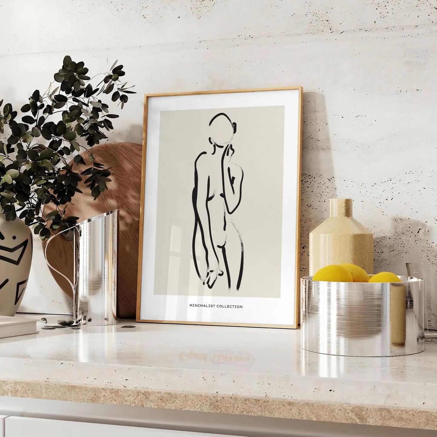 space captivating Bohemian Woman poster elegant gray black stylish flair room striking piece wall art thoughtful gift various sizes A4 cm A0